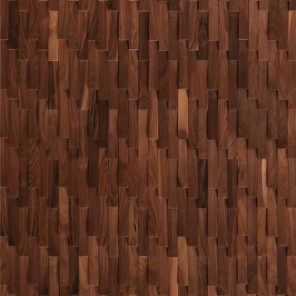 Wall -  Inceptiv - Wave in American Walnut Hardwood