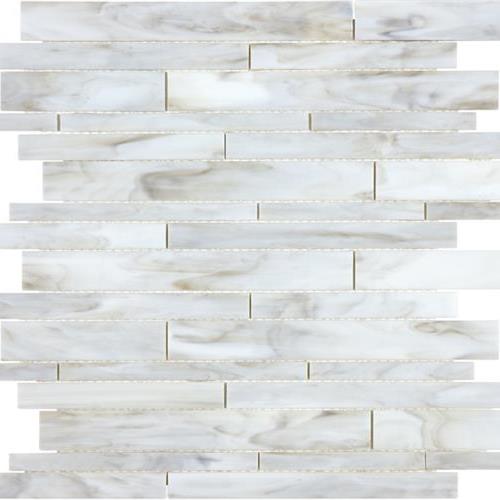 Baroque in Calacatta - Random Glass Tile