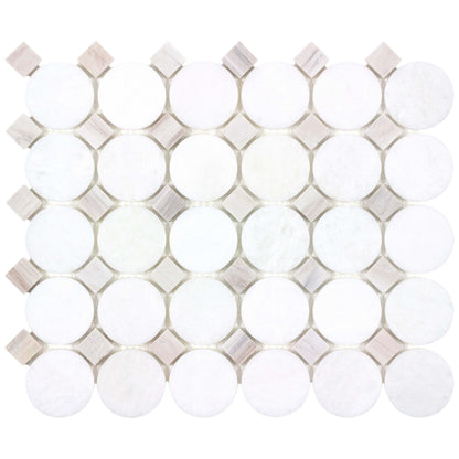 The Finish Line in Pale Beige Buttons Natural Stone