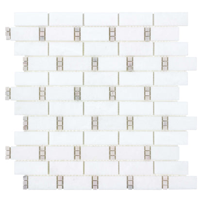 The Finish Line in Pale Beige Dominos Natural Stone
