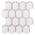The Finish Line in Jeweled Hex Pale Beige Natural Stone