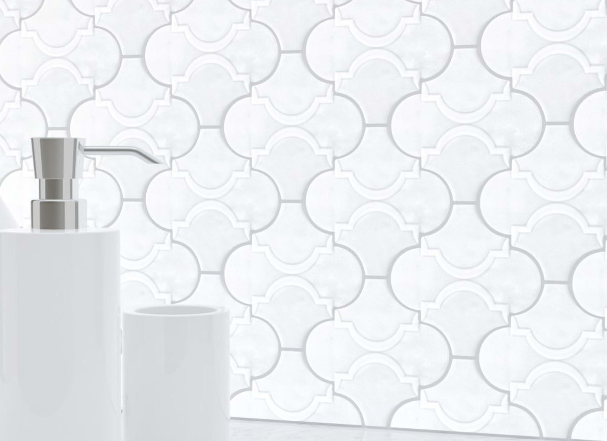 Muse in Cotto Bianco Chair Rail