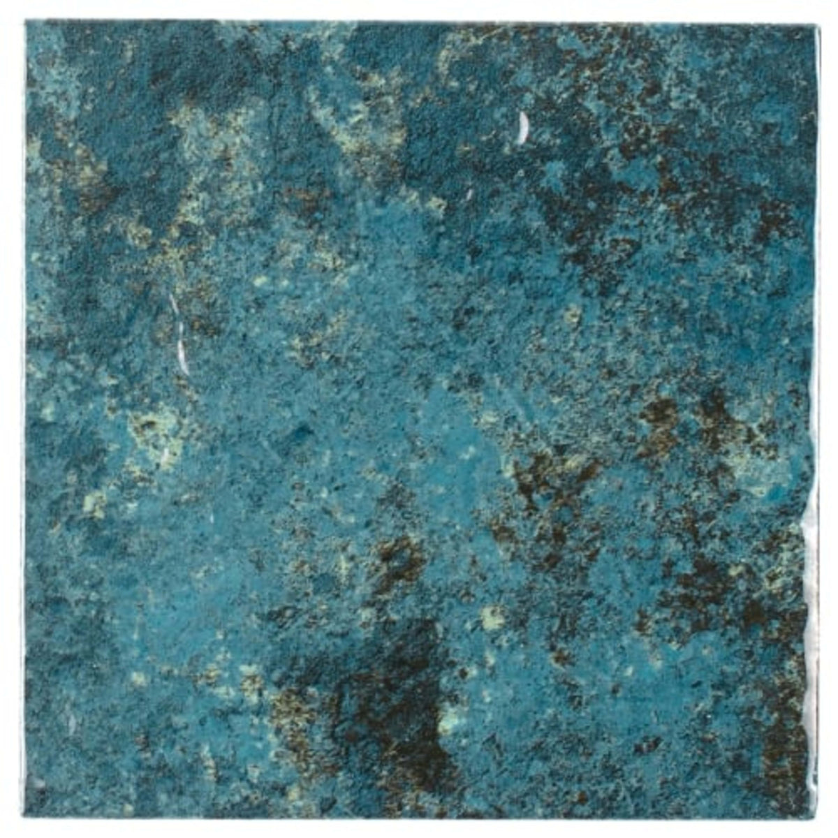Splash in Turquoise Sea Tile