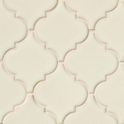 Highland Park in Antique White Arabesque Tile