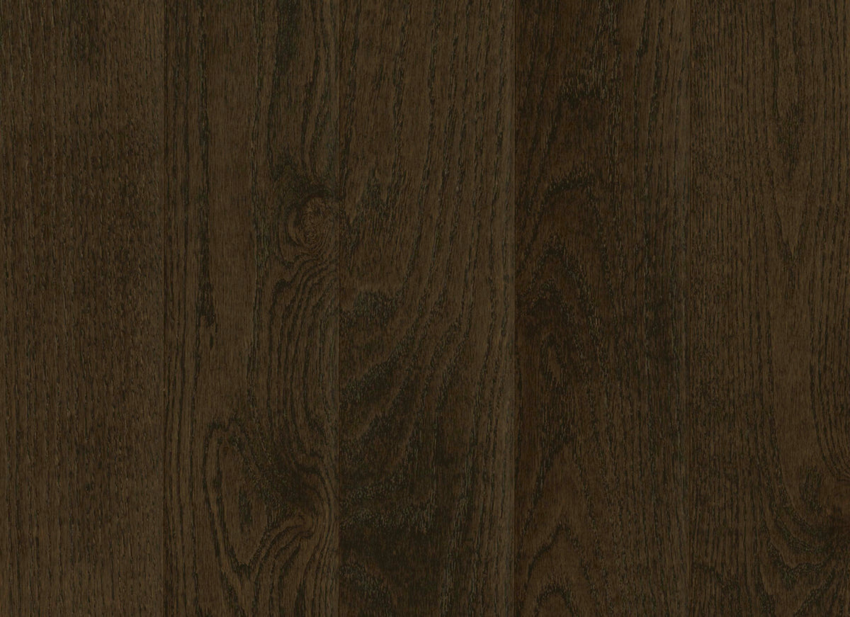 Prime Harvest Red Oak Solid in Blackened Brown 2.25"
