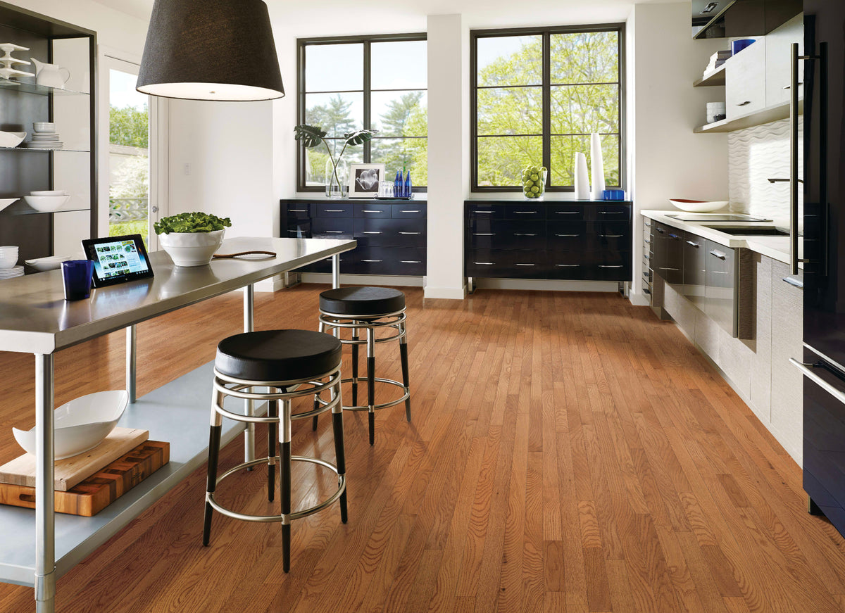 Prime Harvest Red Oak Solid in Butterscotch 5" - Low Gloss