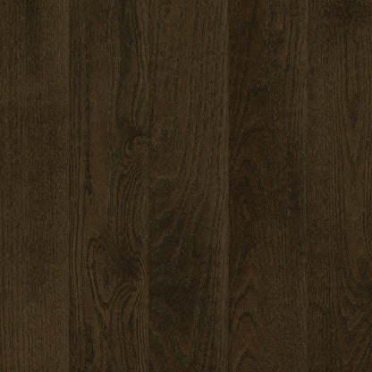 Prime Harvest Red Oak Solid in Blackened Brown 3.25" - Low Gloss Hardwood