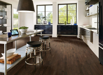 Prime Harvest Red Oak Solid in Cocoa Bean 5" - High Gloss