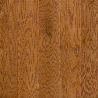 Prime Harvest Red Oak Solid in Gunstock 5" - High Gloss Hardwood