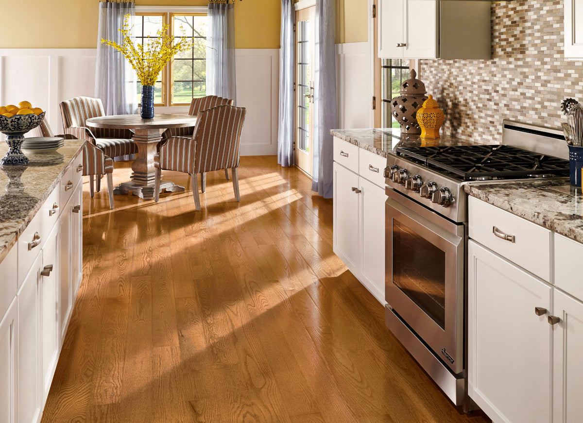 Prime Harvest Red Oak Solid in Gunstock 3.25" - Low Gloss