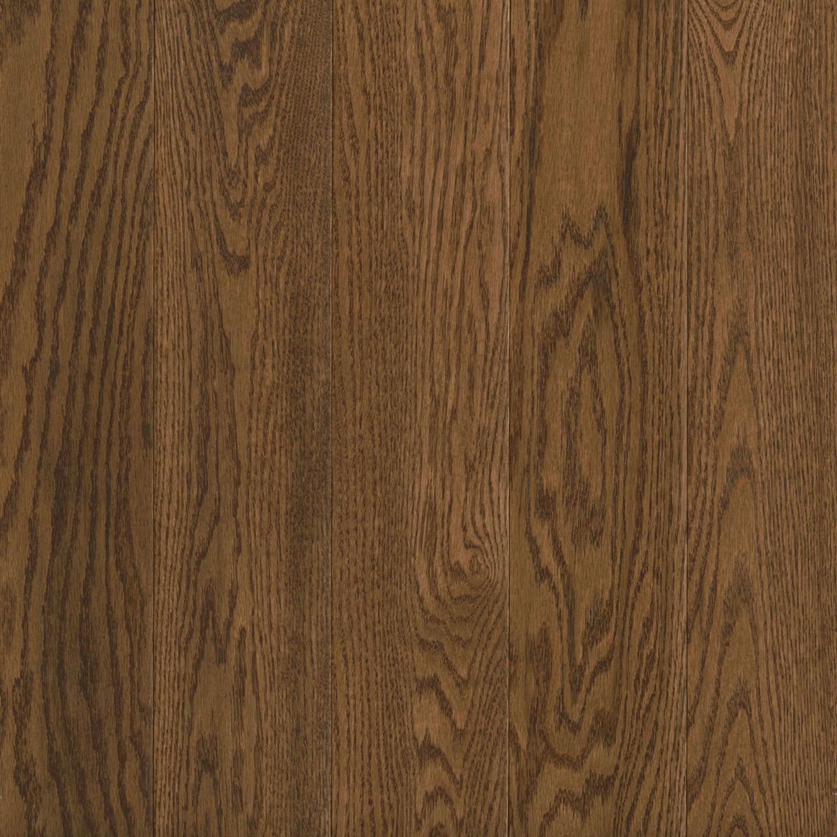 Prime Harvest Red Oak Solid in Forest Brown 5" - Low Gloss Hardwood