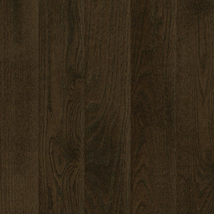 Prime Harvest Red Oak Solid in Blackened Brown" - Low Gloss Hardwood