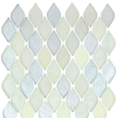 Aquatica Series in Misty Water Glass Tile