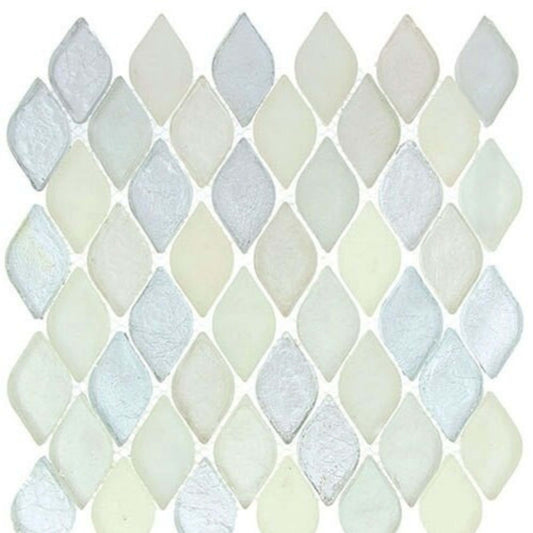Aquatica Series in Misty Water Glass Tile