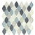 Aquatica Series in Grey Scale Glass Tile