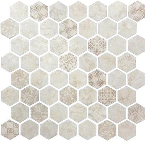 Artisan in Travertine - 1.5"x1.5" Glass Tile