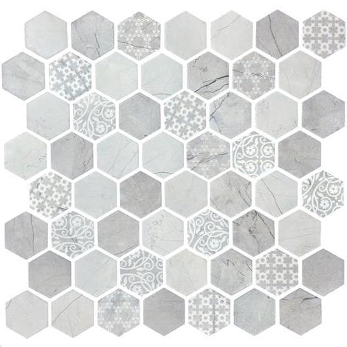 Artisan in Grigio - 1.5"x1.5" Glass Tile