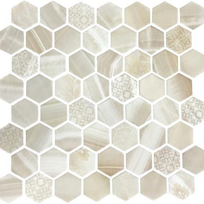 Artisan in Onyx - 1.5"x1.5" Glass Tile