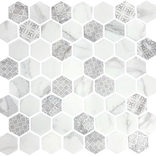 Artisan in Carrara - 1.5"x1.5" Glass Tile