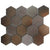 Art Lava in Textured Metallic Mix Bronze Natural Stone