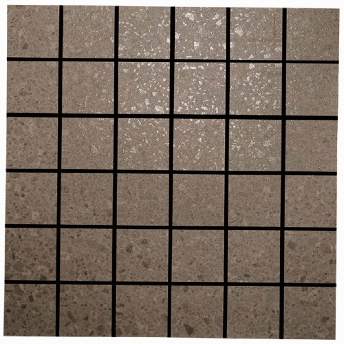 Alaska in Mink Mosaic 2"x2" Tile