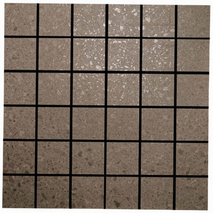 Alaska in Mink Mosaic 2"x2" Tile