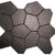 Alaska in Tundra Mosaic 13"x15" Polygon Tile