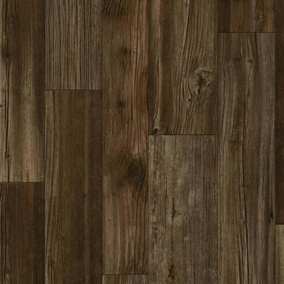 StrataMax Pro Deep Creek Timbers in Dark Mocha 6' Vinyl Sheet Goods