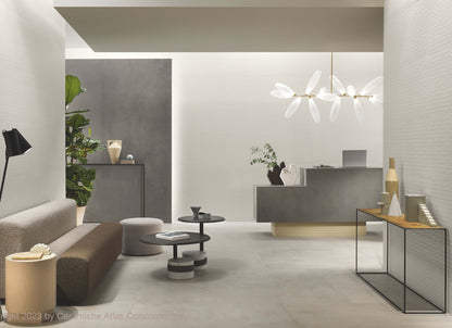 3D Wall Plaster in Bloom White