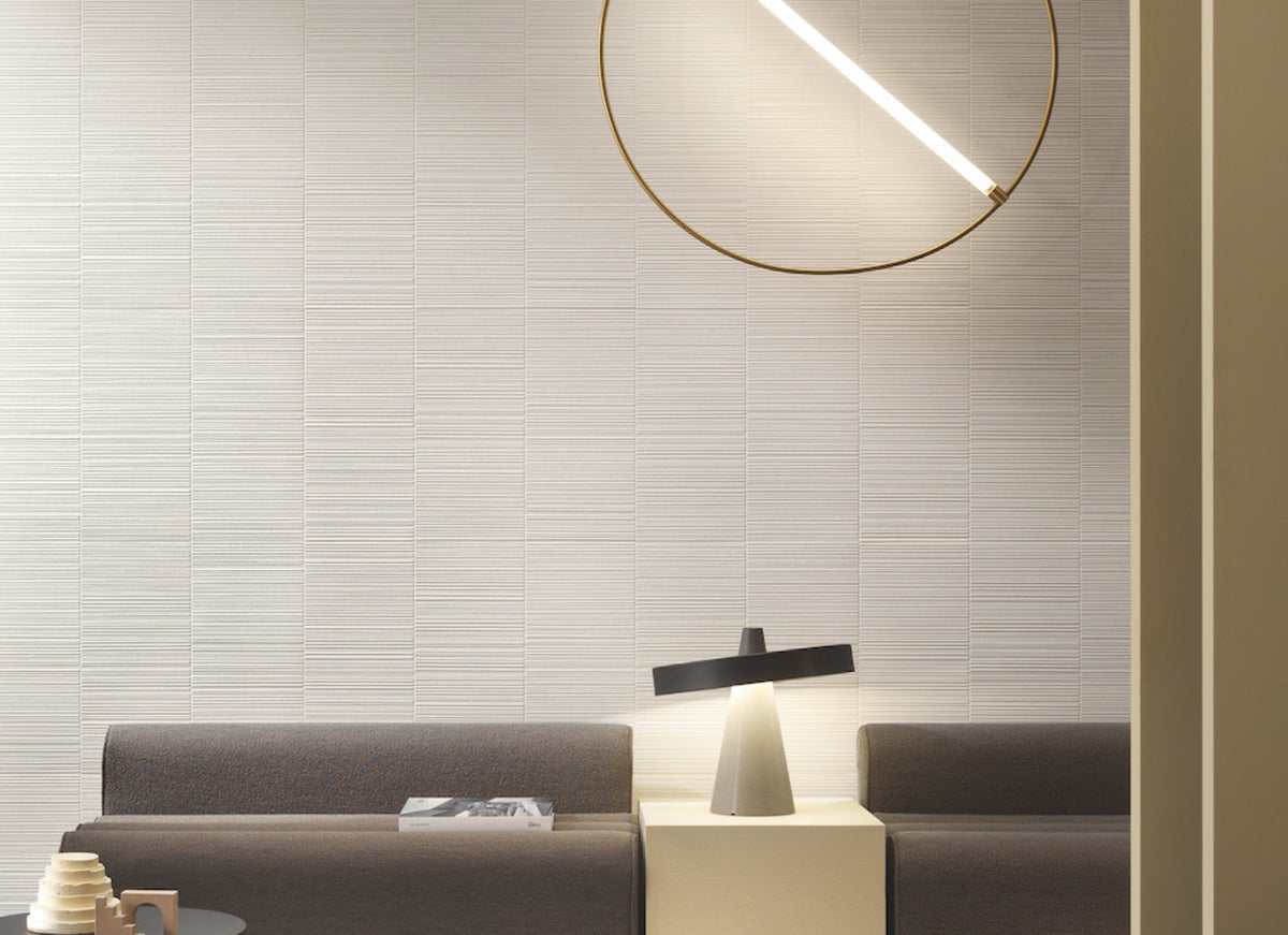 3D Wall Plaster in Jasmine White