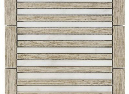 Avant Garde in Linear Asian Statuary  Wooden Beige