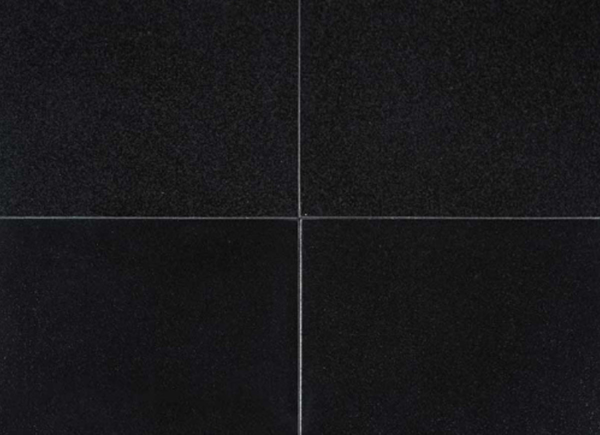 Absolute Black in Absolute Black - 12x12