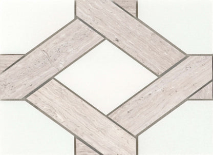 Alluro in Manor Cream 9" X 9"