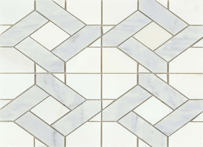 Alluro in Mini Manor Silver 12" X 12"