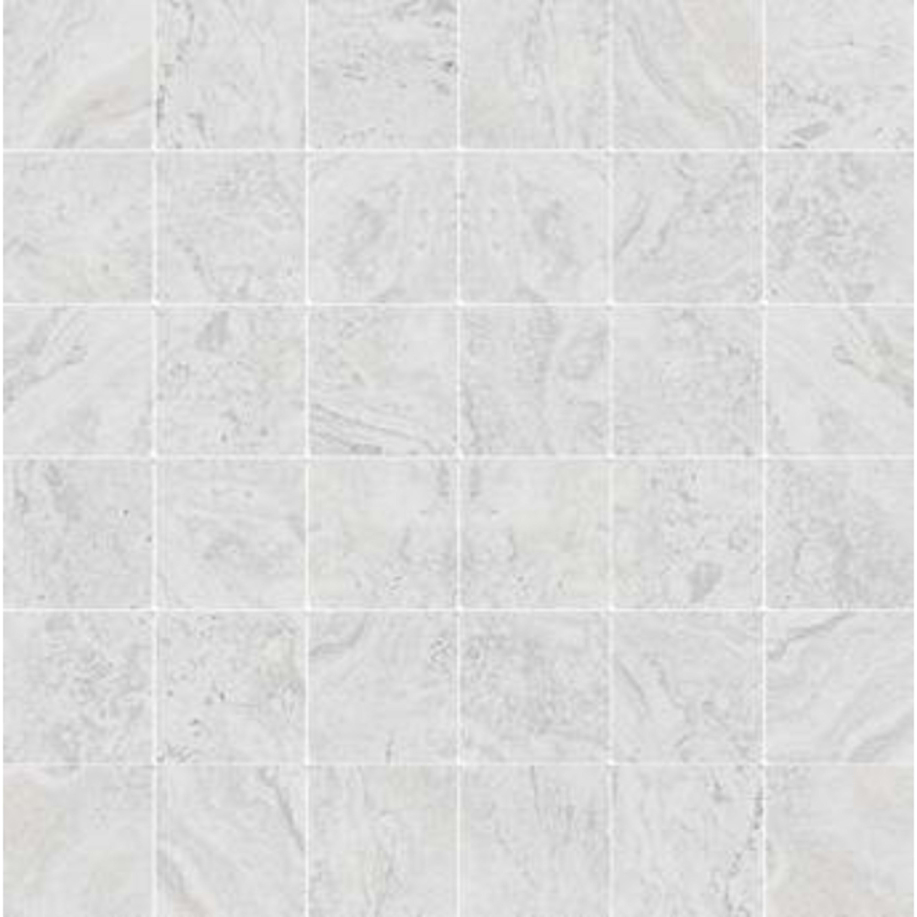 Antalya in White/Natural _ 12 X 12 Tile