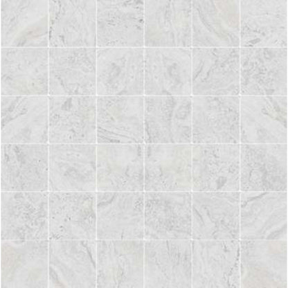Antalya in White/Natural _ 12 X 12 Tile