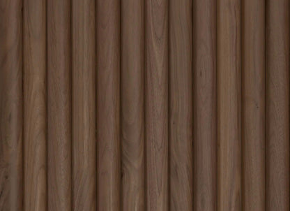 Wall - Moderne - Arque in Darkened Walnut