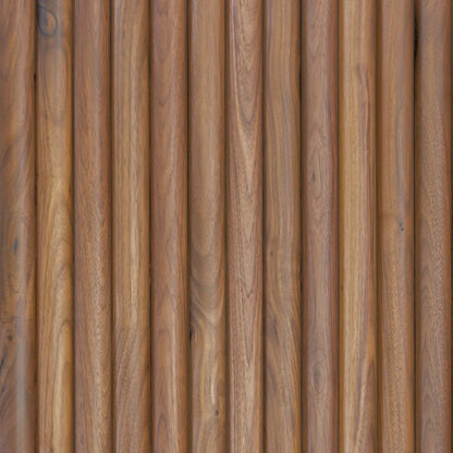 Wall - Moderne - Arque in Raw Walnut Hardwood