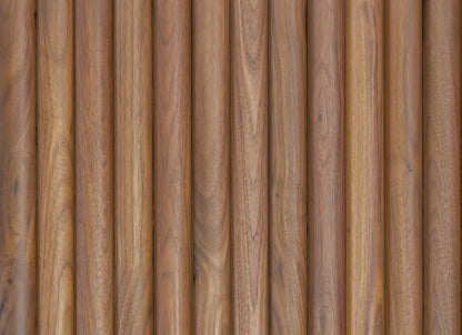 Wall - Moderne - Arque in Raw Walnut