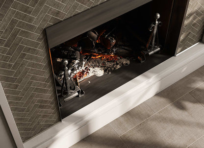 Fray in Black Hexmark Mosaic