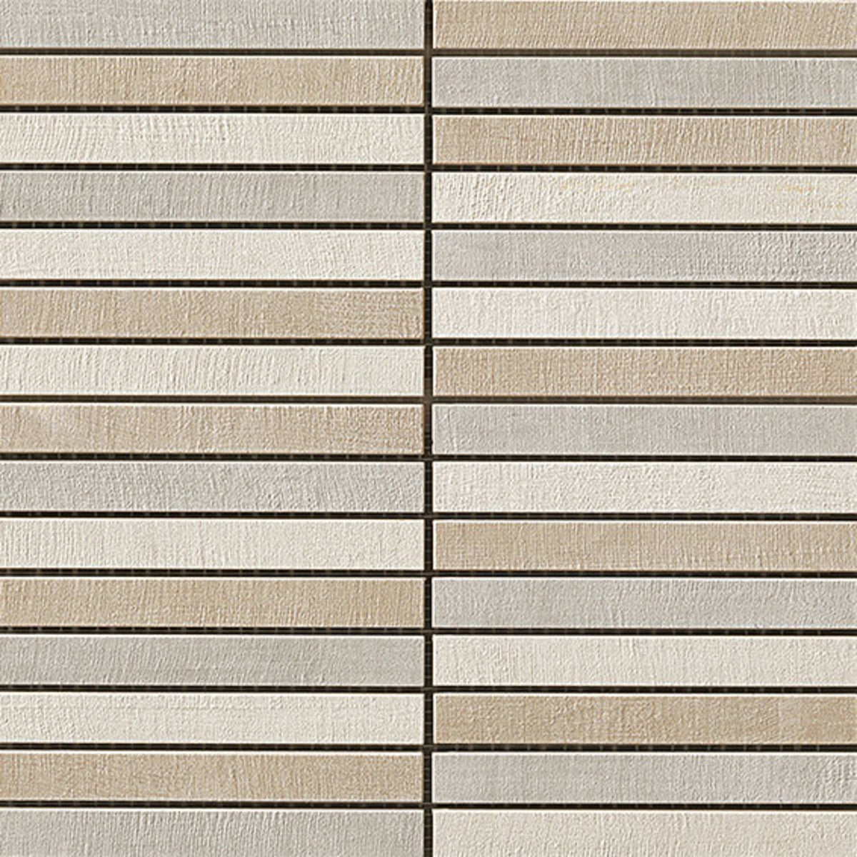 Fray in Tatami Warm Mosaic Tile
