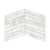 Trilogy in Carrara Classic Chevron Mosaic Tile