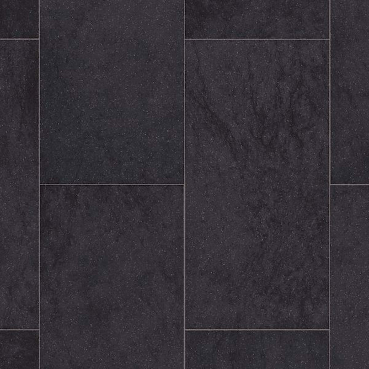 CushionStep Amalfi in Black 12' Vinyl Sheet Goods