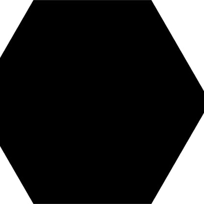 Basic Hex in Black Tile