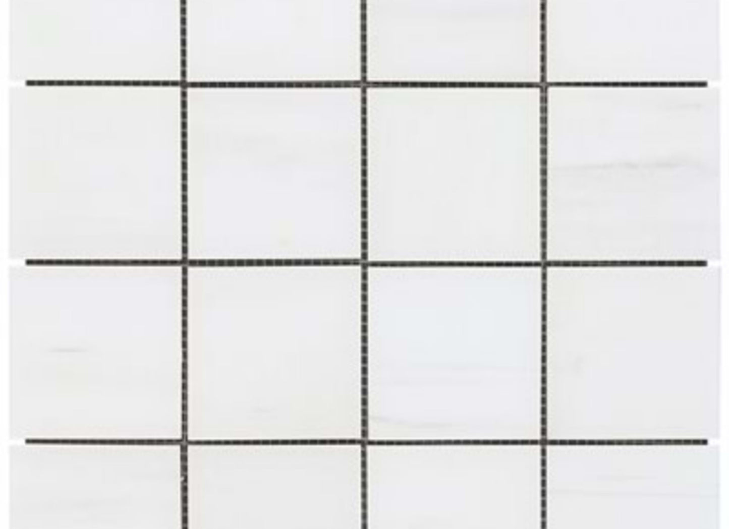Bianco Dolomite in Premium 3'' Square Honed