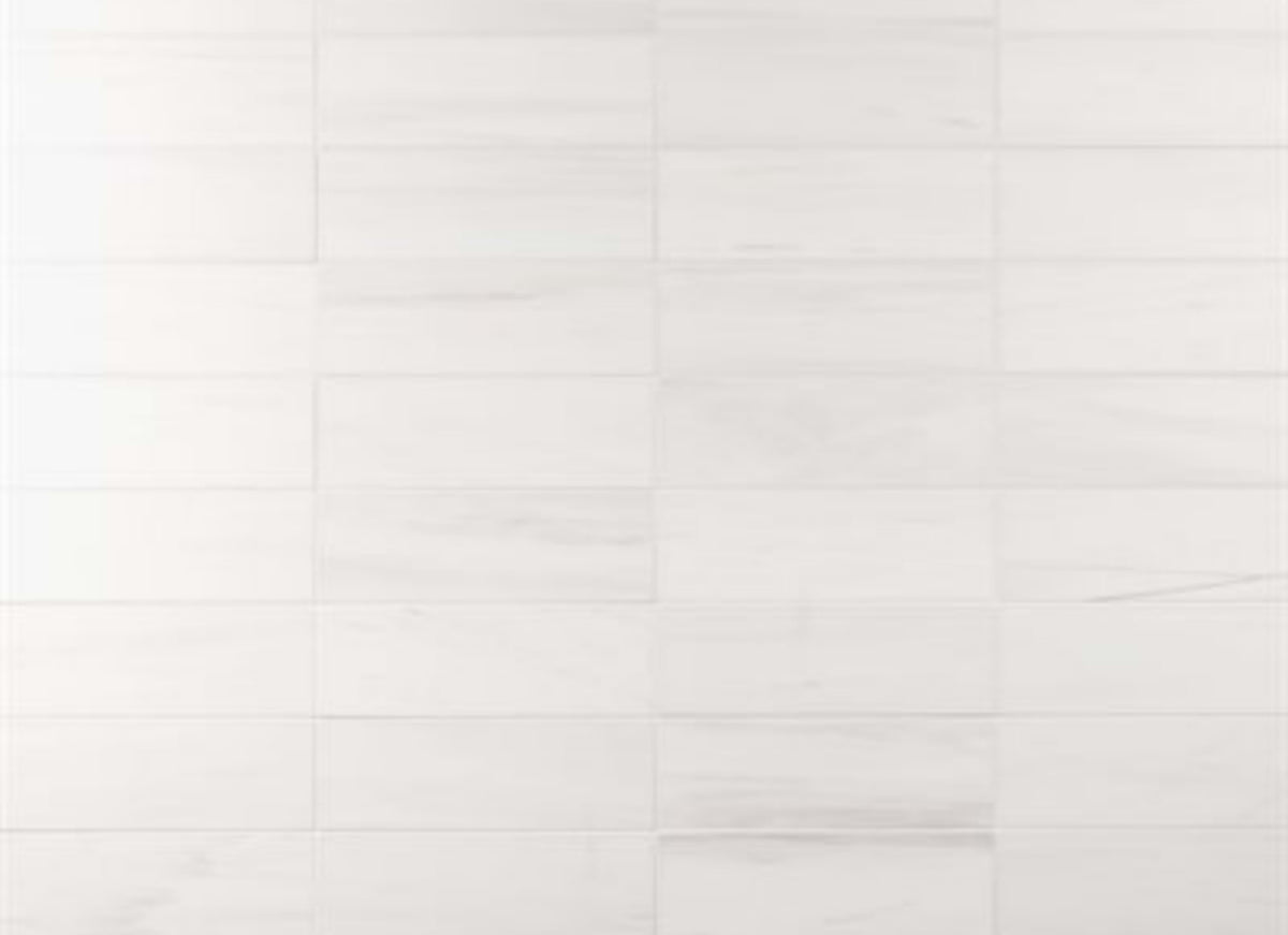 Bianco Dolomite in Premium 4x12 Honed