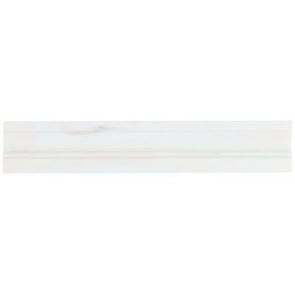 Bianco Dolomite in Premium Modrail 2x12 Honed Natural Stone