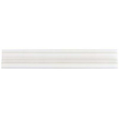 Bianco Dolomite in Premium Modrail 2x12 Polished Natural Stone