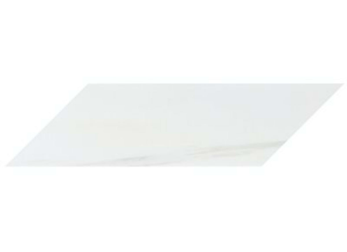 Bianco Dolomite in Premium 3x12 Chevron Polished