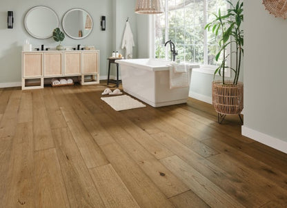Forest Rain Hickory Engineered in Calming Tea 7-7/16" | Bruce